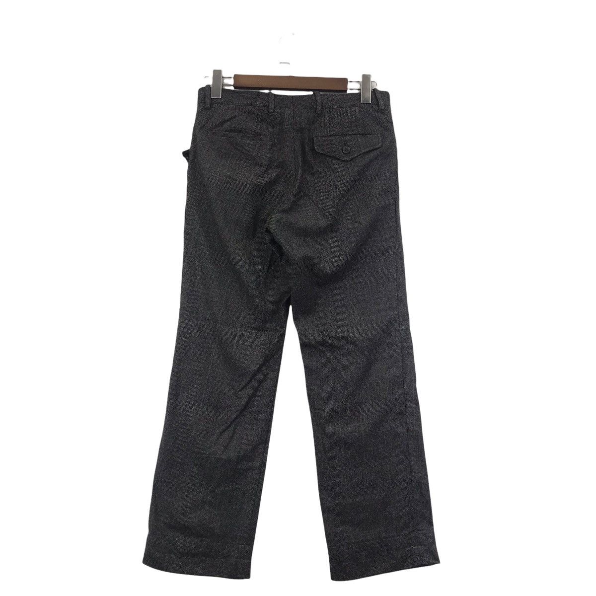 Vintage BERNARD ZINS Herringbone Tartan Check Wool Trousers Pant Size US 30 / EU 46 - 7 Thumbnail