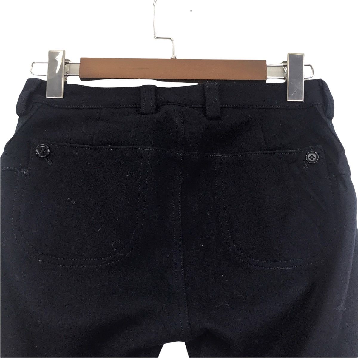 Japanese Brand 1CHILU Japanese Brand Wool Trousers Bush Pant Size US 29 - 7 Thumbnail