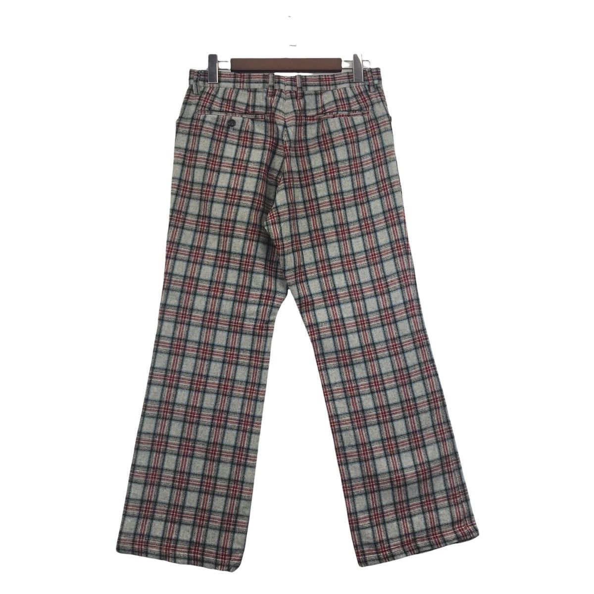 PPFM PPFM Check Tartan Japanese Brand Wool Trousers Pant Size US 30 / EU 46 - 6 Thumbnail