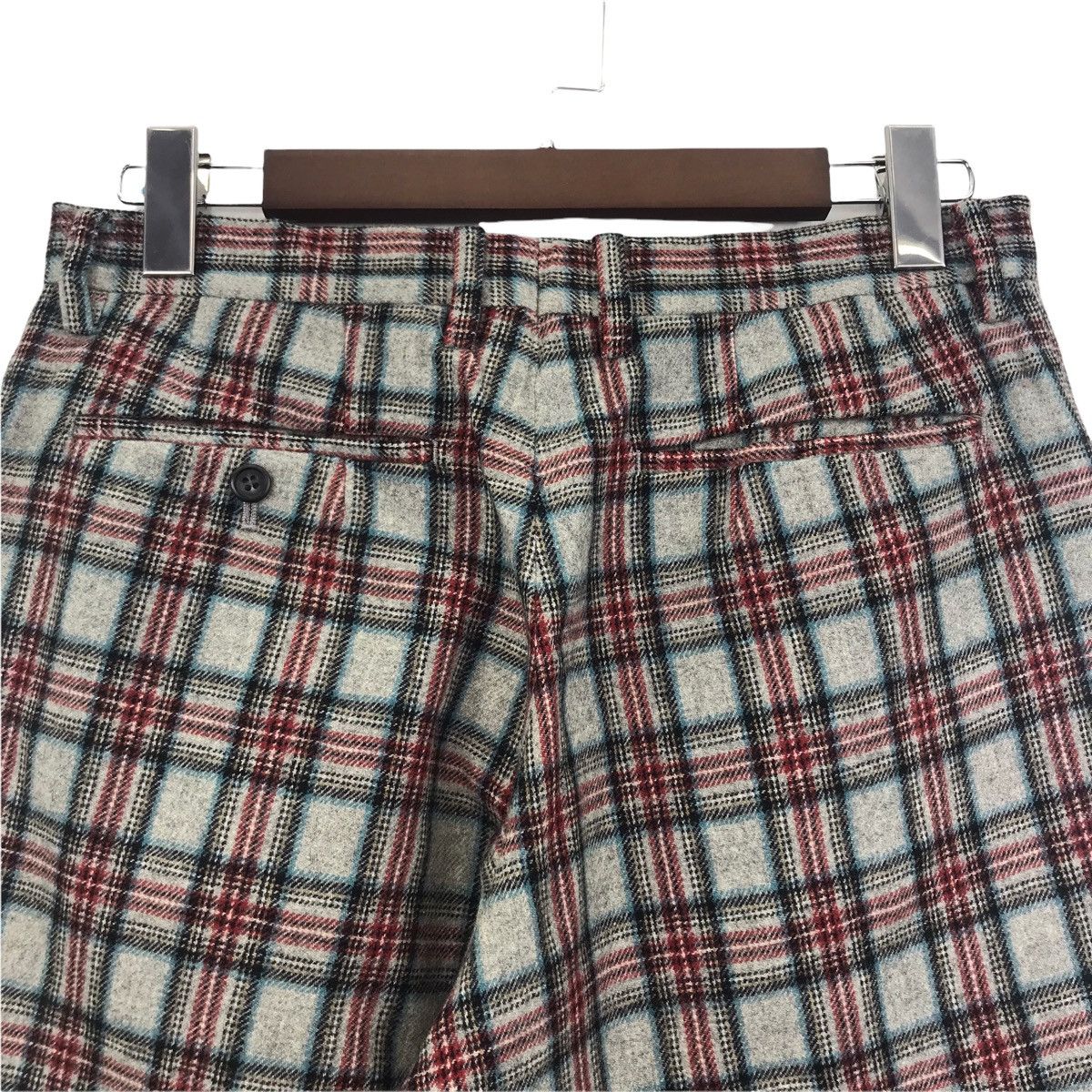 PPFM PPFM Check Tartan Japanese Brand Wool Trousers Pant Size US 30 / EU 46 - 7 Thumbnail