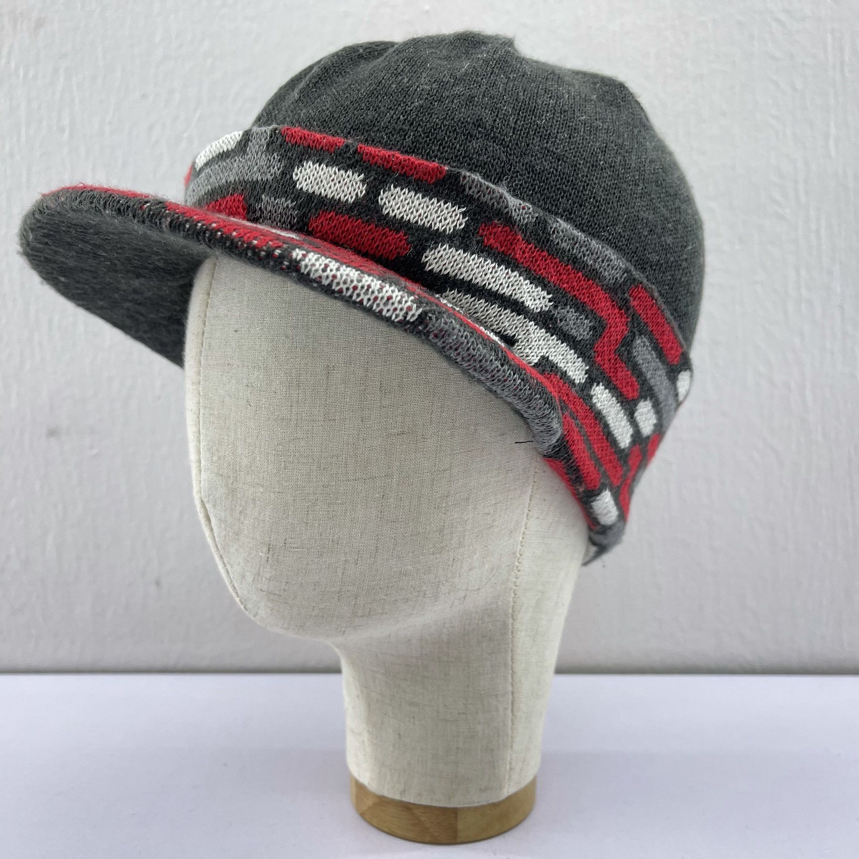 Japanese Brand Three Weather Multicolor Knit Cap Hats Made In Japan-BH2047 Size ONE SIZE - 1 Thumbnail