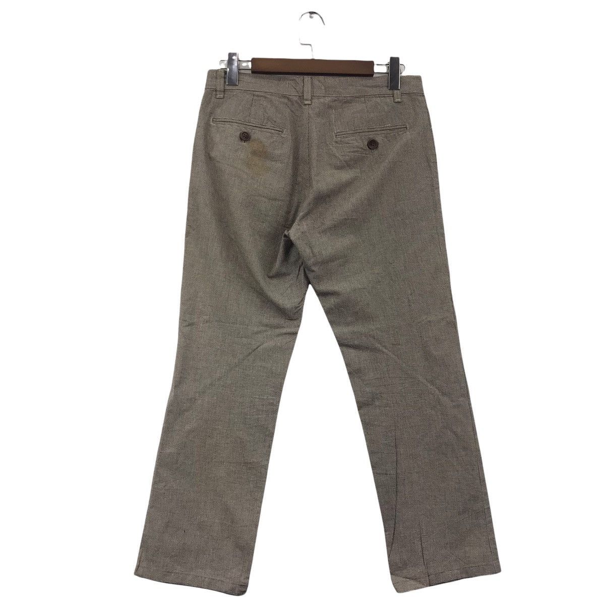 Japanese Brand CARMINE Check Japanese Brand Wool Trousers Pant Size US 32 / EU 48 - 4 Thumbnail