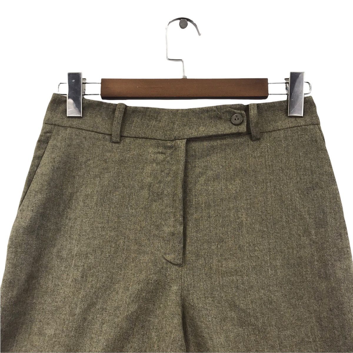Krizia Uomo Vintage KRIZIA ITALY Baggy Designer Brand Wool Trousers Pant Size US 28 / EU 44 - 2 Thumbnail