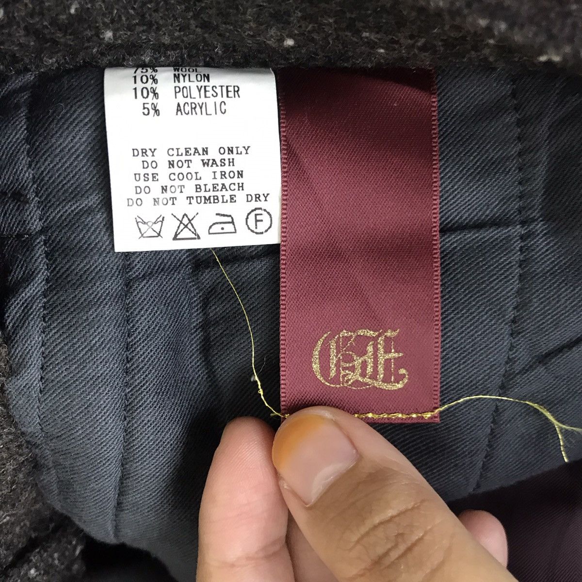 Japanese Brand GF Japan Japanese Brand Leather Strap Trousers Pant Two Tone Size US 32 / EU 48 - 5 Thumbnail