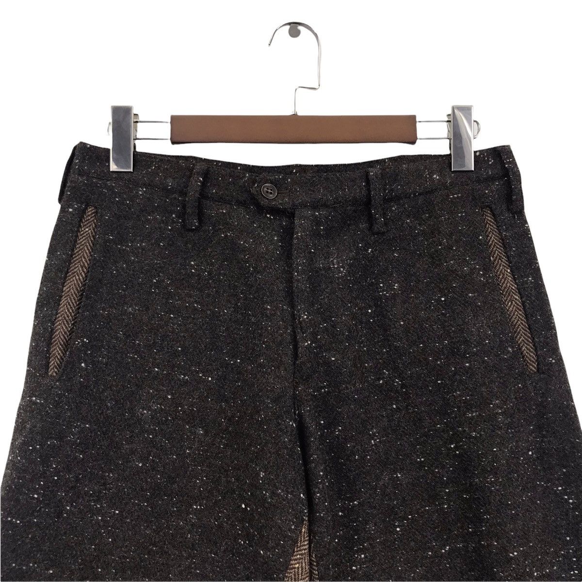 Japanese Brand GF Japan Japanese Brand Leather Strap Trousers Pant Two Tone Size US 32 / EU 48 - 4 Thumbnail