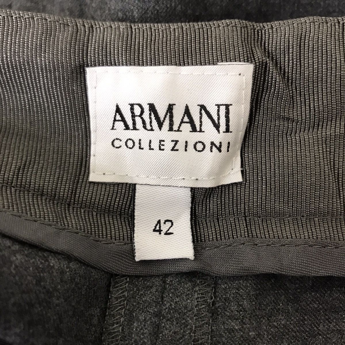 Armani Vintage ARMANI COLLEZIONI ITALY Brand Wool Trousers Pant Size US 31 - 4 Thumbnail