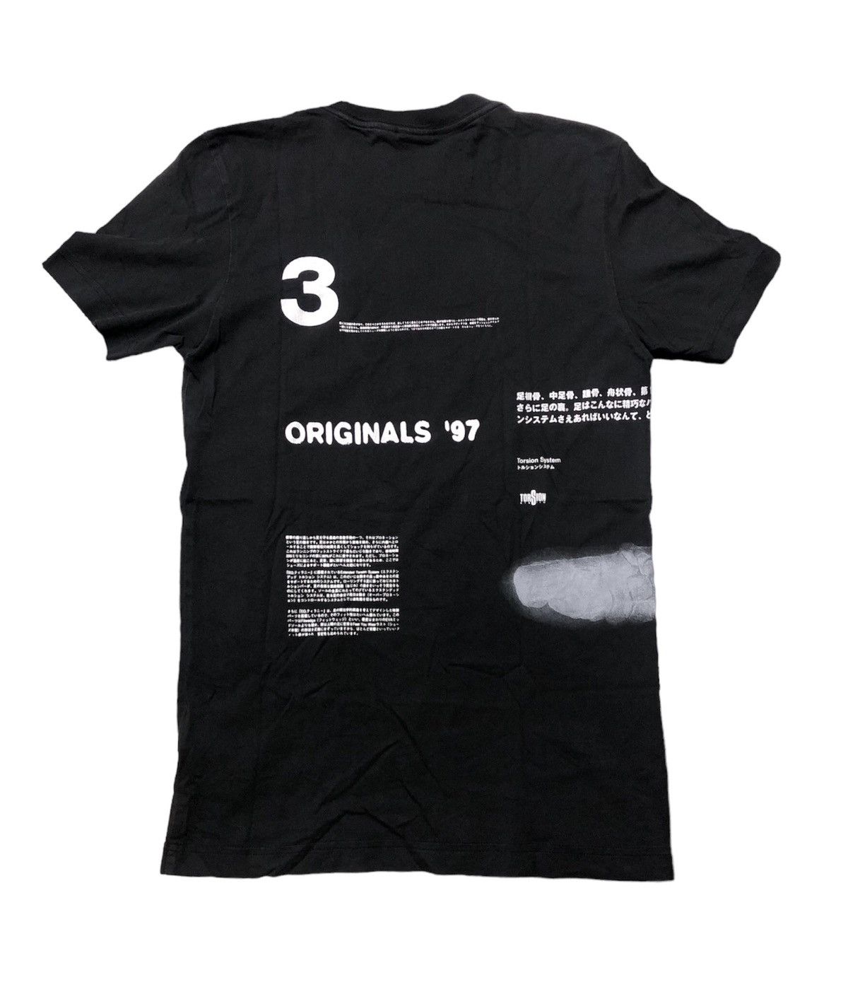 Adidas Vintage Adidas Single Pocket T-Shirt 97 Foot XRay Over Print Size US S / EU 44-46 / 1 - 1 Thumbnail