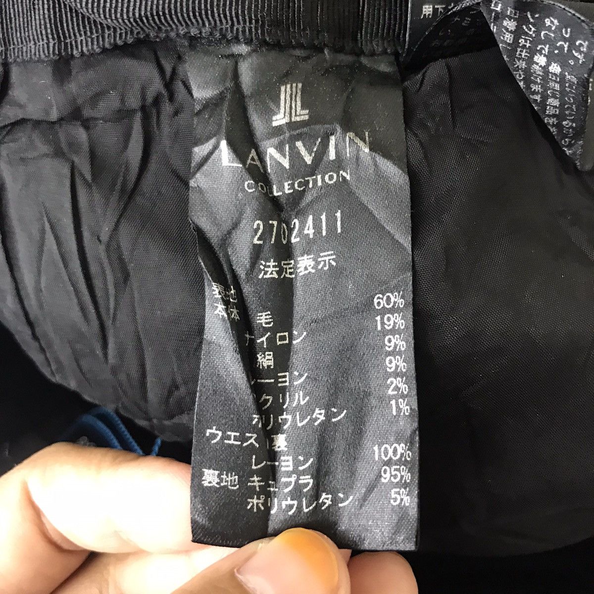 Lanvin LANVIN PARIS Sparkling Bling Bling Wool Trousers Casual Pant Size US 27 - 4 Thumbnail