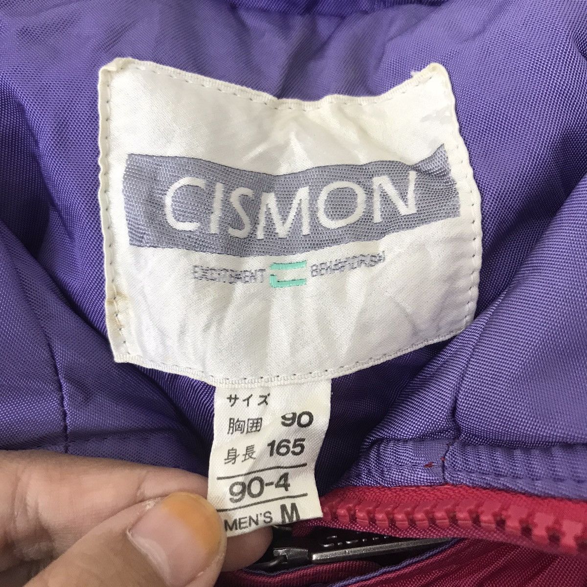 Vintage CISMON SKI SURF Skiing Brand Winter Bomber Jacket Size US M / EU 48-50 / 2 - 3 Thumbnail