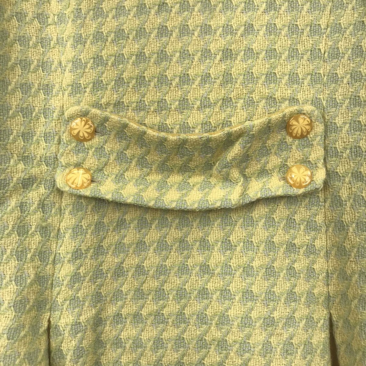 Vintage BETTY’S BLUE SHINJI ABE Japanese Brand Check Tartan Coat Size US S / EU 44-46 / 1 - 8 Thumbnail