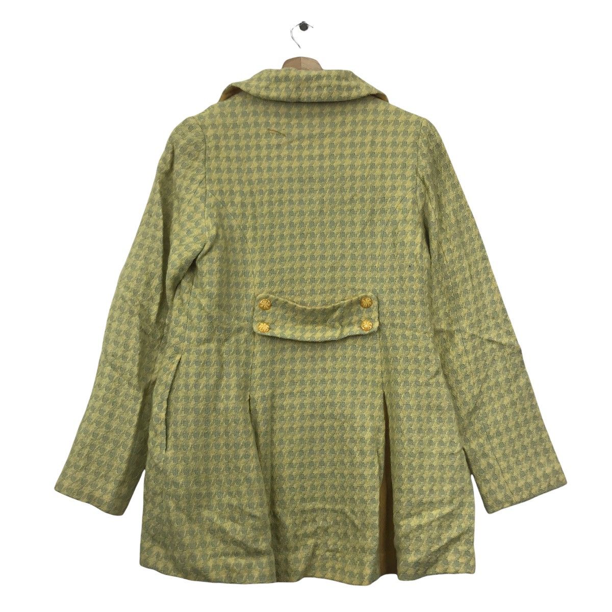 Vintage BETTY’S BLUE SHINJI ABE Japanese Brand Check Tartan Coat Size US S / EU 44-46 / 1 - 7 Thumbnail
