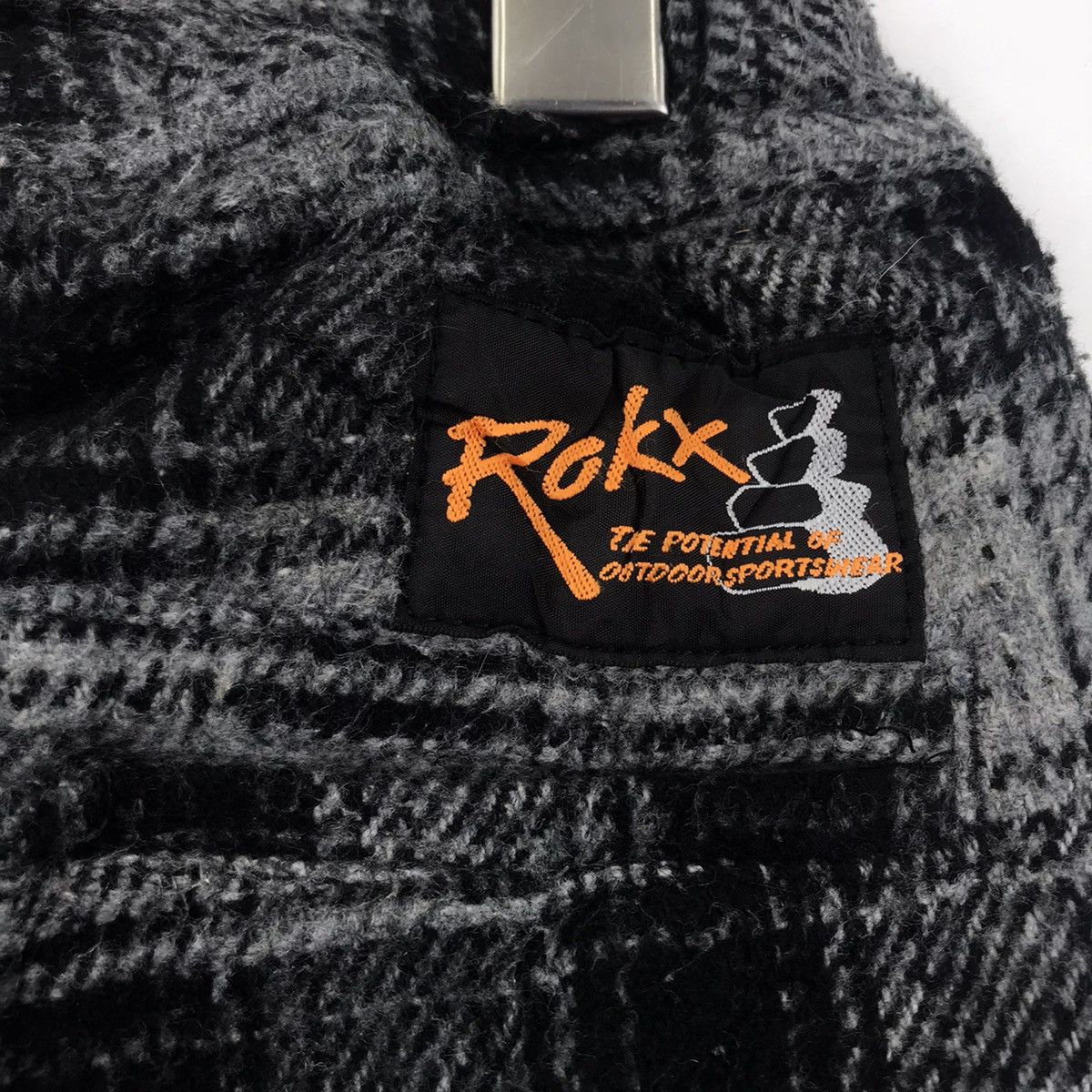 Japanese Brand ROKX Japanese Brand Tartan Check Heavy Wool Trousers Pant Size US 26 / EU 42 - 8 Thumbnail