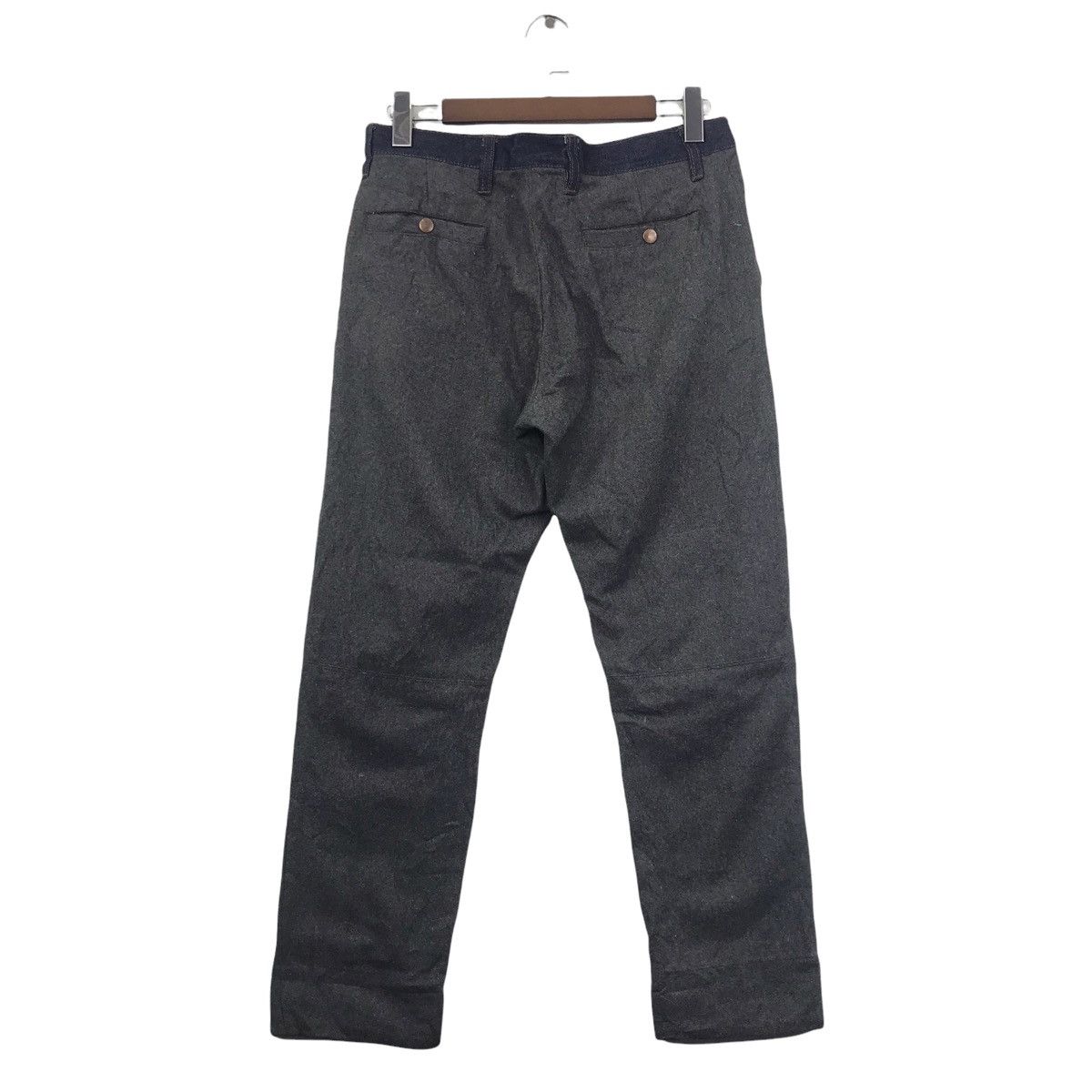Global Work GLOBAL WORK OUTDOOR Clothing Japan Wool Trousers Core Pant Size US 32 / EU 48 - 6 Thumbnail