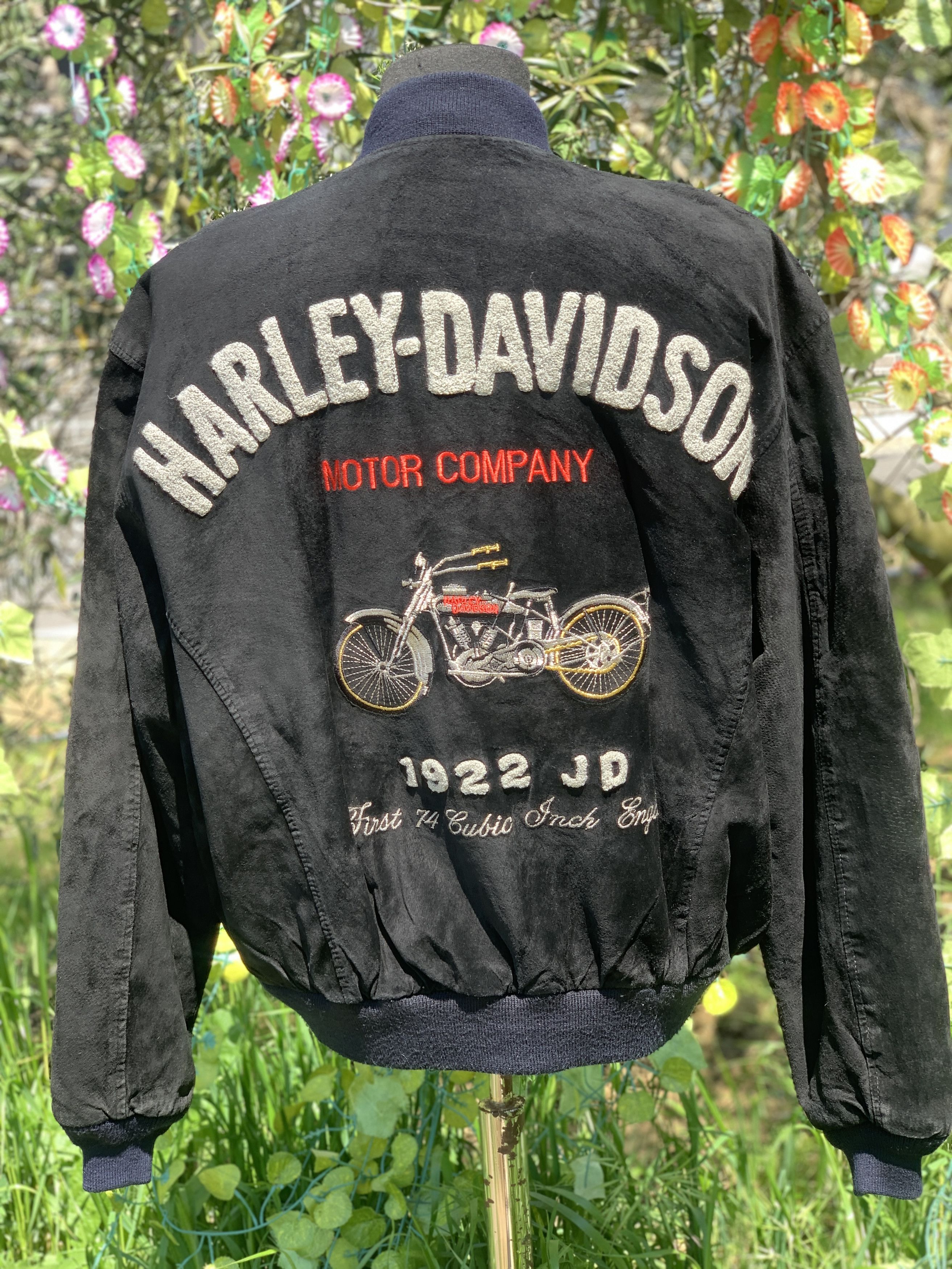 Vintage Harley Davidson Quality Bomber Jacket Size xL 56 58