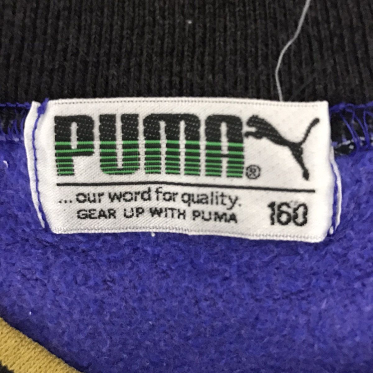 Puma Vintage PUMA SPORT Side Tape Sportswear Purple Sweatshirt Size US M / EU 48-50 / 2 - 4 Thumbnail