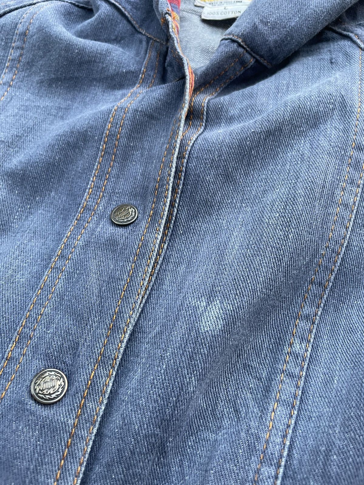 Vintage Vintage Ambassador Parka Denim Jacket Size US M / EU 48-50 / 2 - 11 Thumbnail