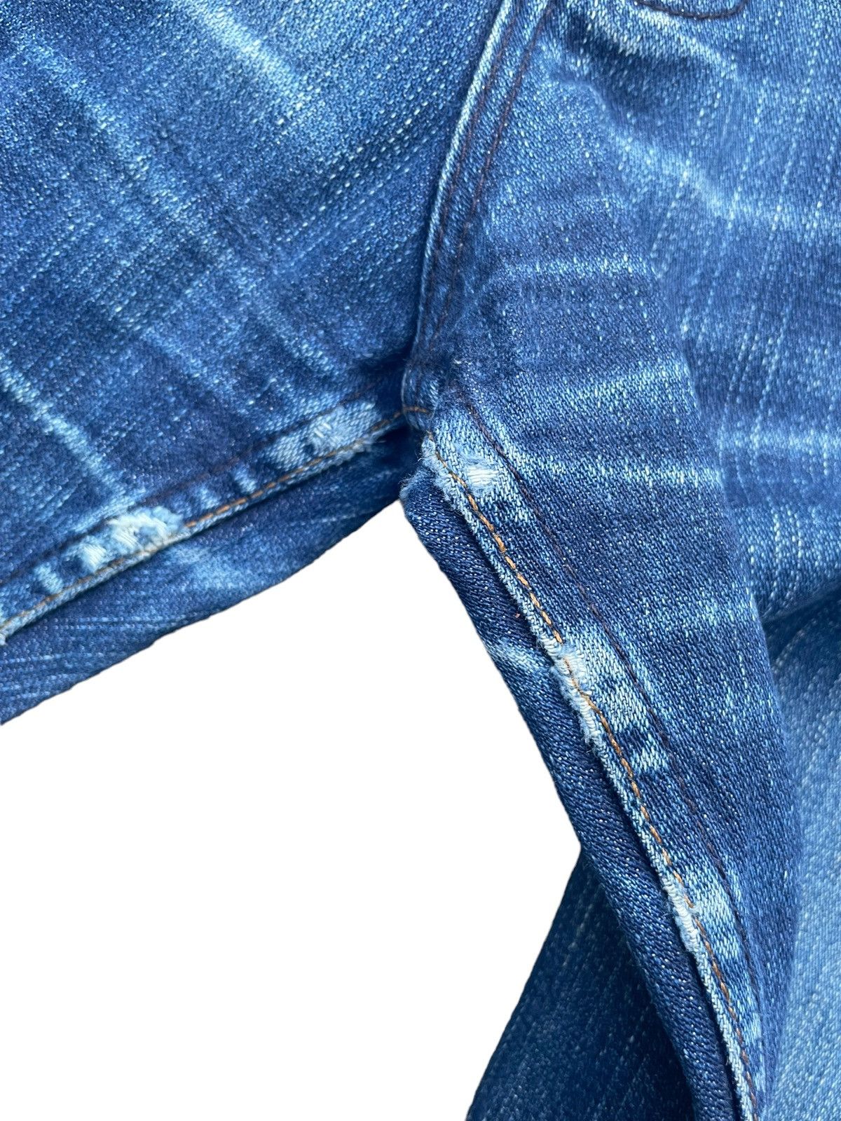 Vintage Vintage Wrangler Distressed Denim Size US 29 - 5 Thumbnail