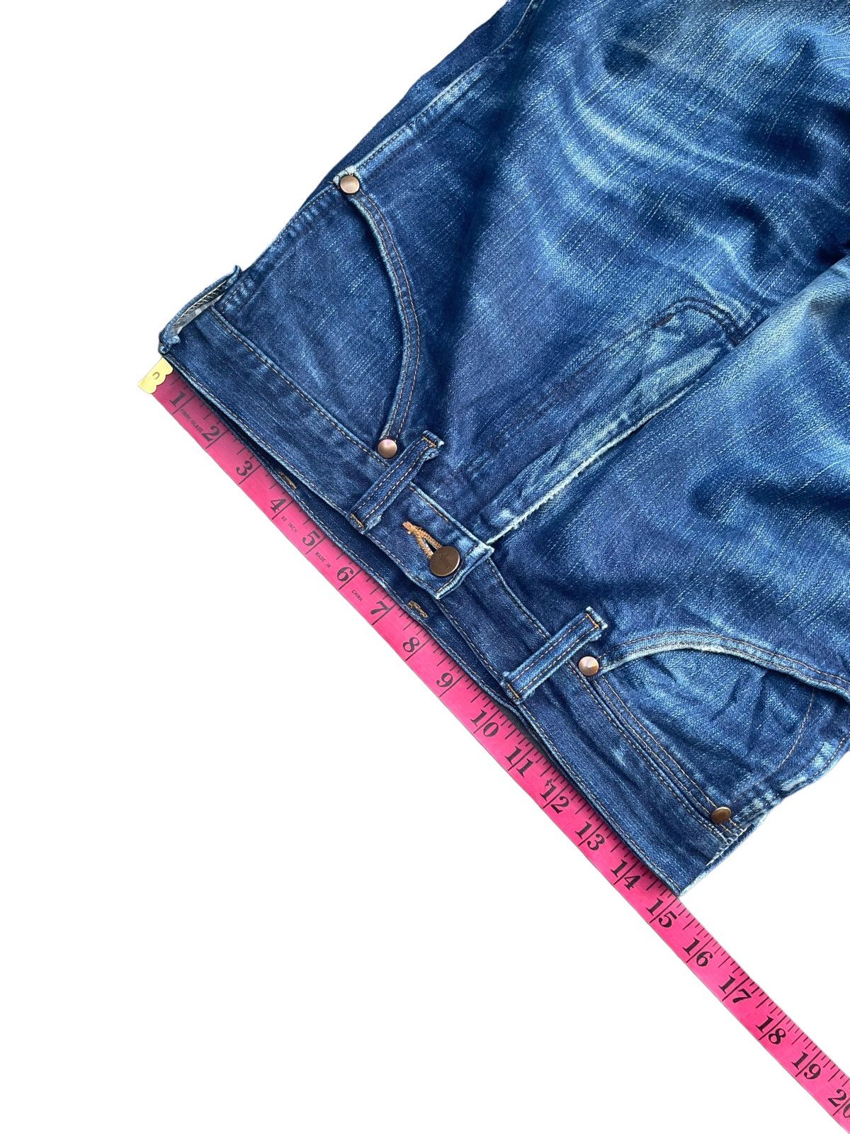 Vintage Vintage Wrangler Distressed Denim Size US 29 - 20 Thumbnail