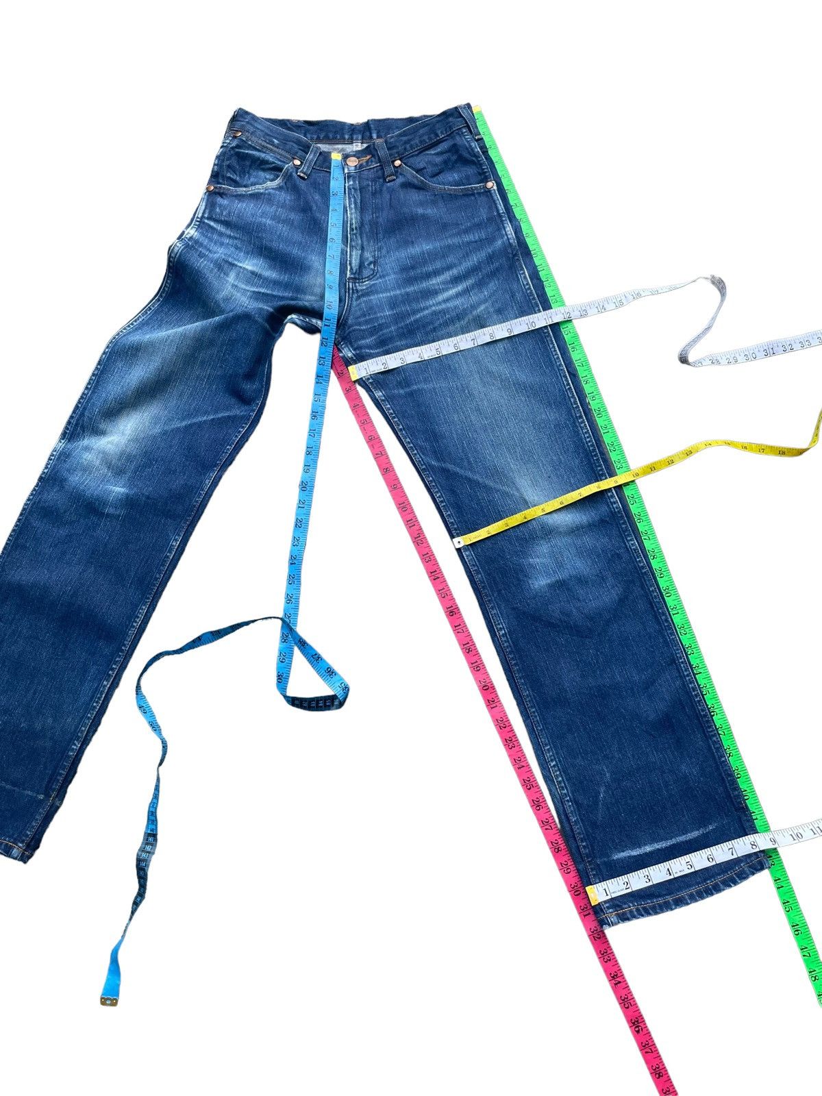 Vintage Vintage Wrangler Distressed Denim Size US 29 - 21 Thumbnail
