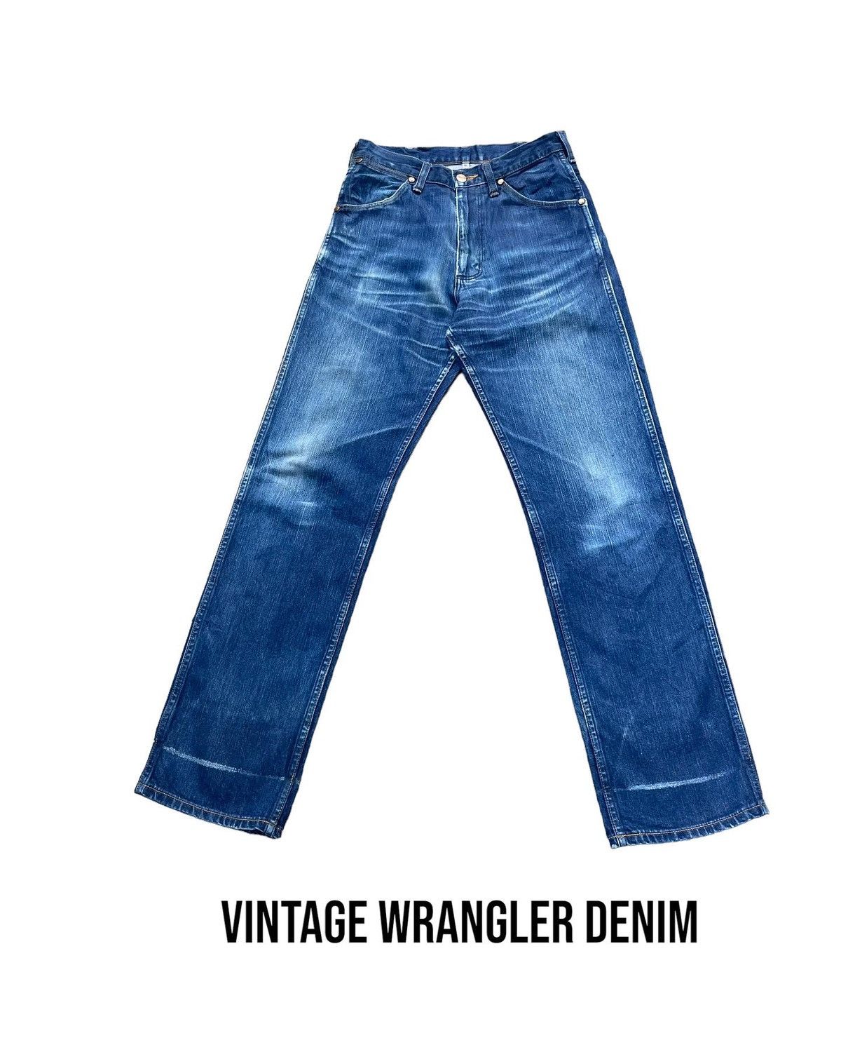 Vintage Vintage Wrangler Distressed Denim Size US 29 - 1 Thumbnail
