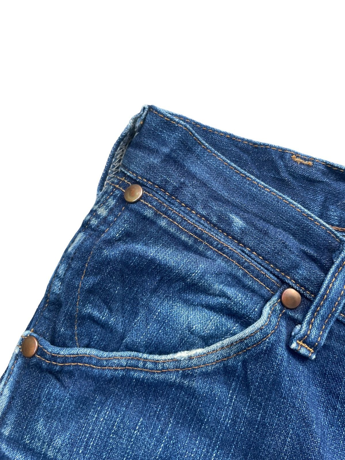 Vintage Vintage Wrangler Distressed Denim Size US 29 - 6 Thumbnail