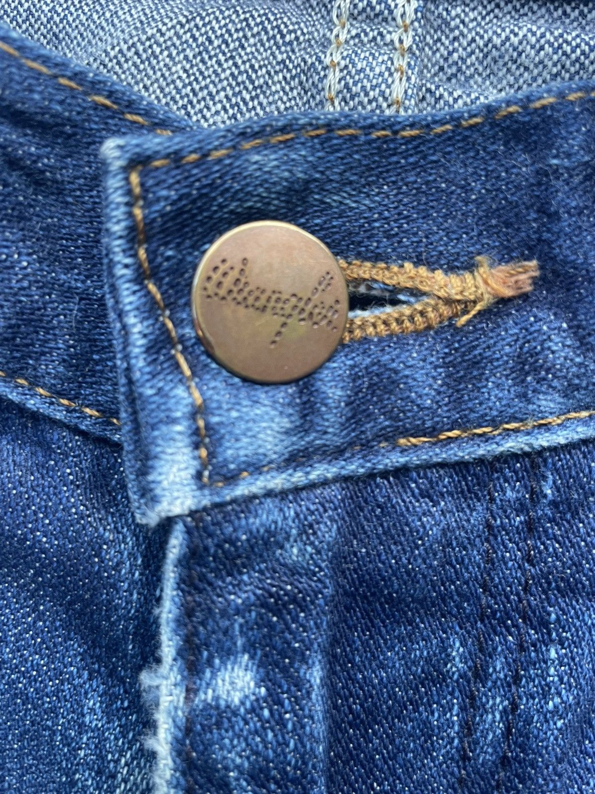 Vintage Vintage Wrangler Distressed Denim Size US 29 - 19 Thumbnail