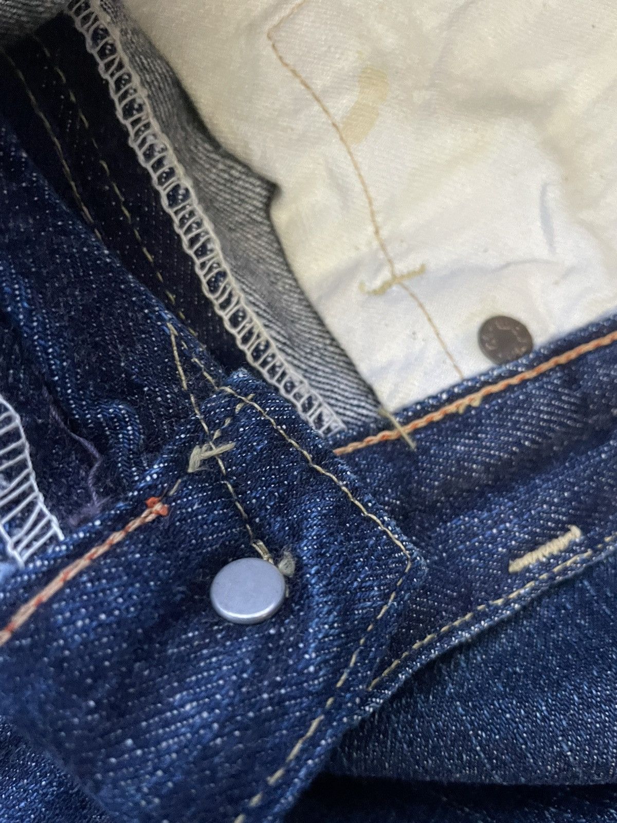45rpm Vintage 45rpm Non Selvedge Denim Size US 32 / EU 48 - 18 Thumbnail