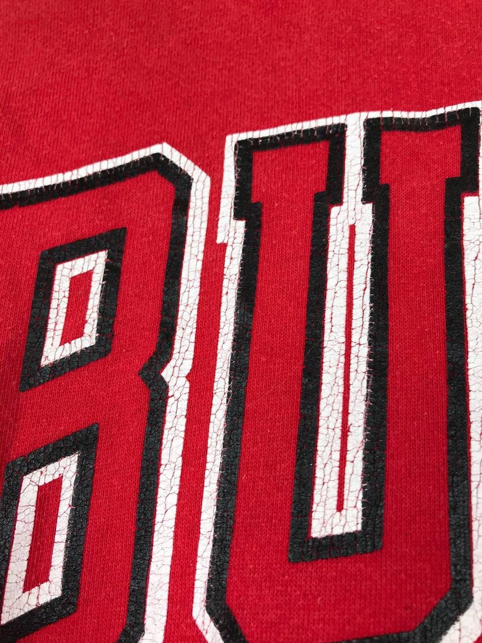 NBA Chicago Bulls NBA vintage overprinted streetwear sweatshirt Size US S / EU 44-46 / 1 - 9 Thumbnail