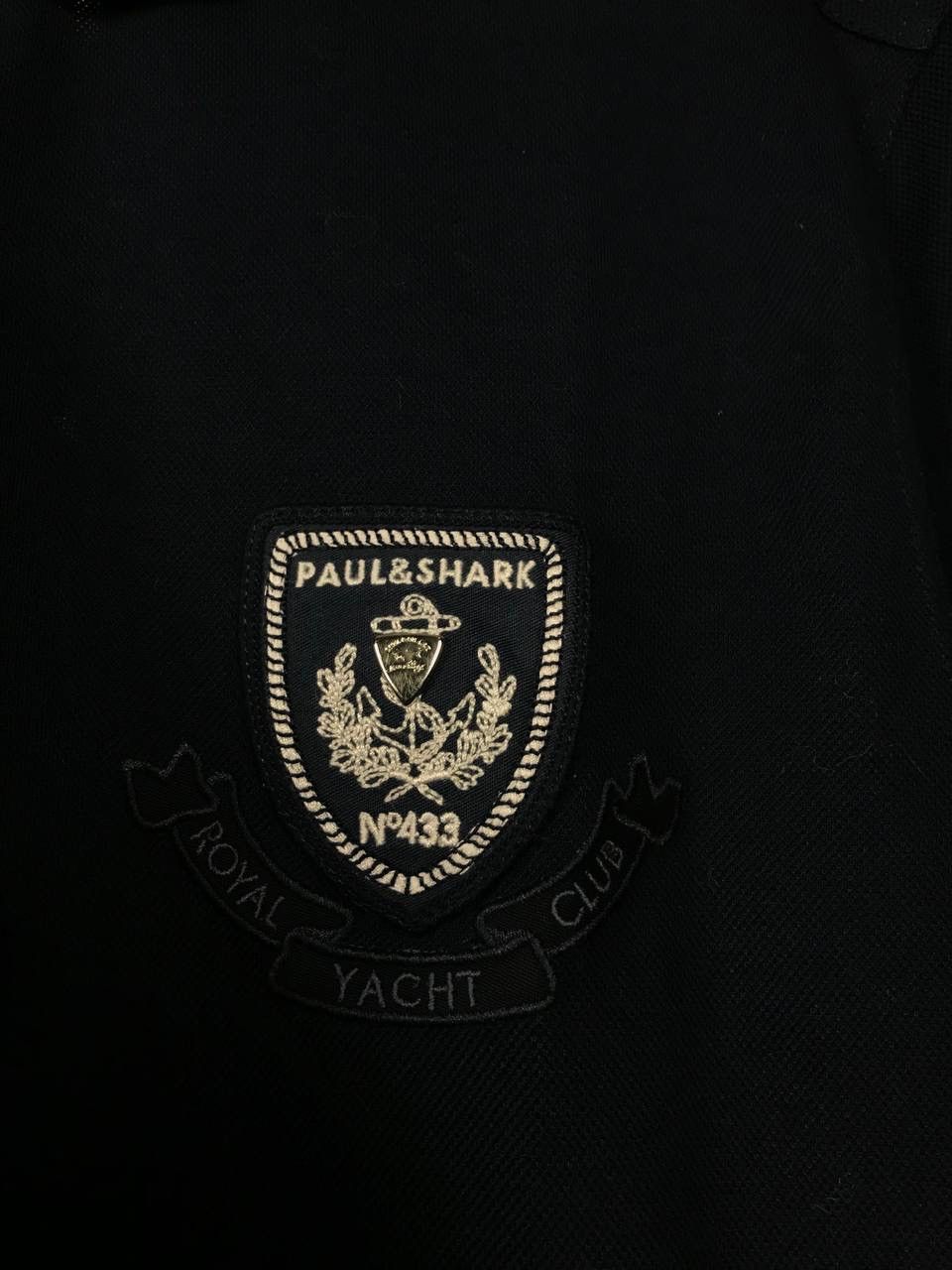 Paul & Shark Paul&Shark luxury streetwear overprinted polo tee Size US L / EU 52-54 / 3 - 5 Thumbnail