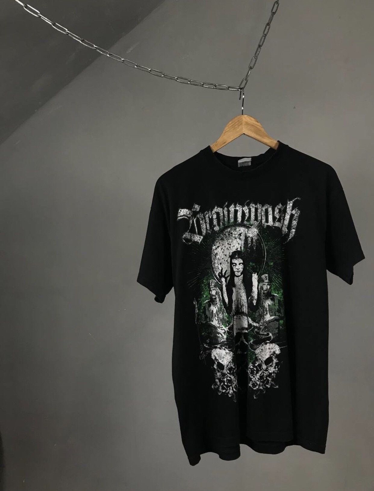 Band Tees Brainwash vintage rock band tee Size US L / EU 52-54 / 3 - 1 Thumbnail