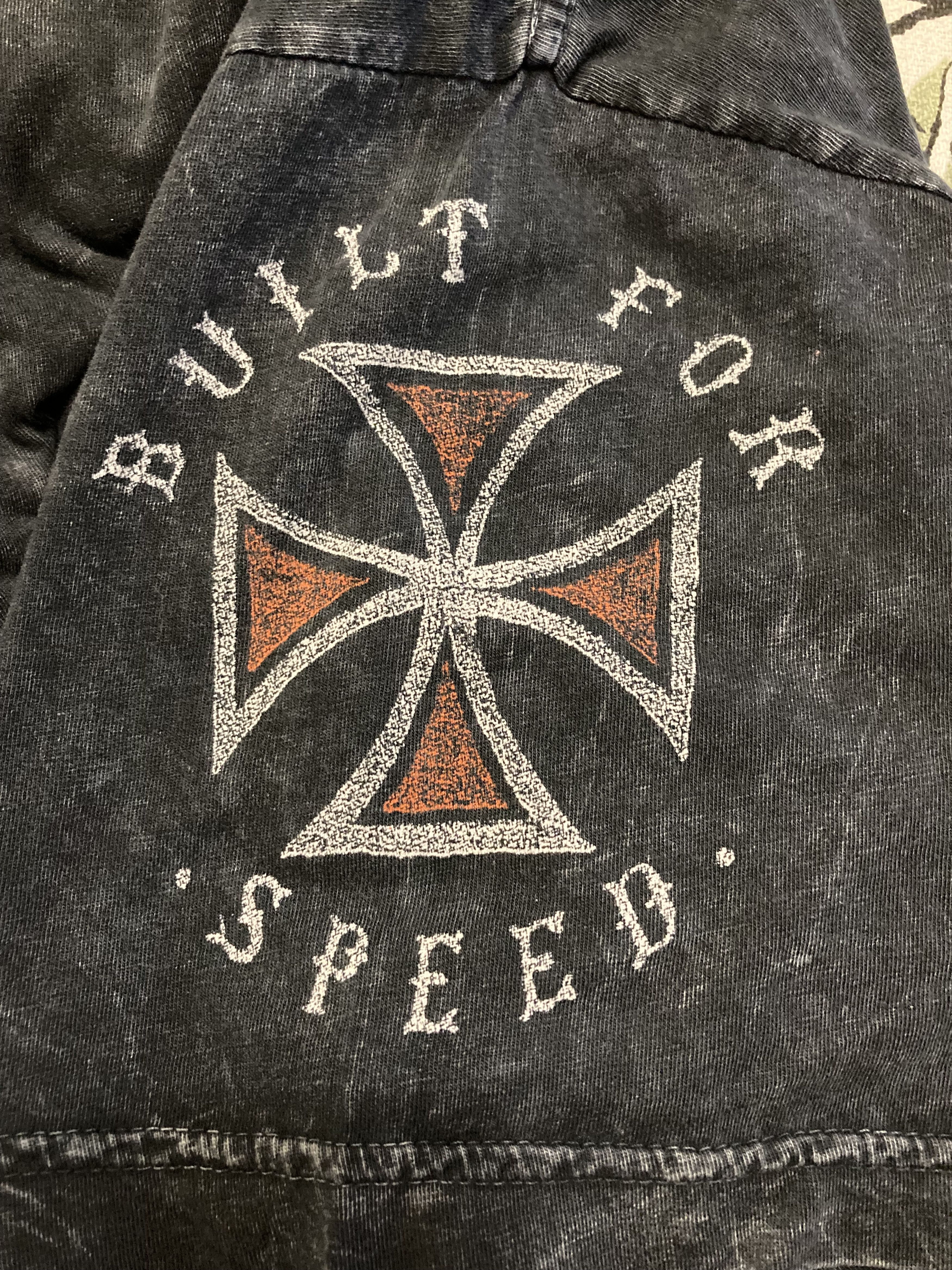 Affliction × Vintage Y2K Affliction American customs with patches Tee Size US L / EU 52-54 / 3 - 7 Thumbnail