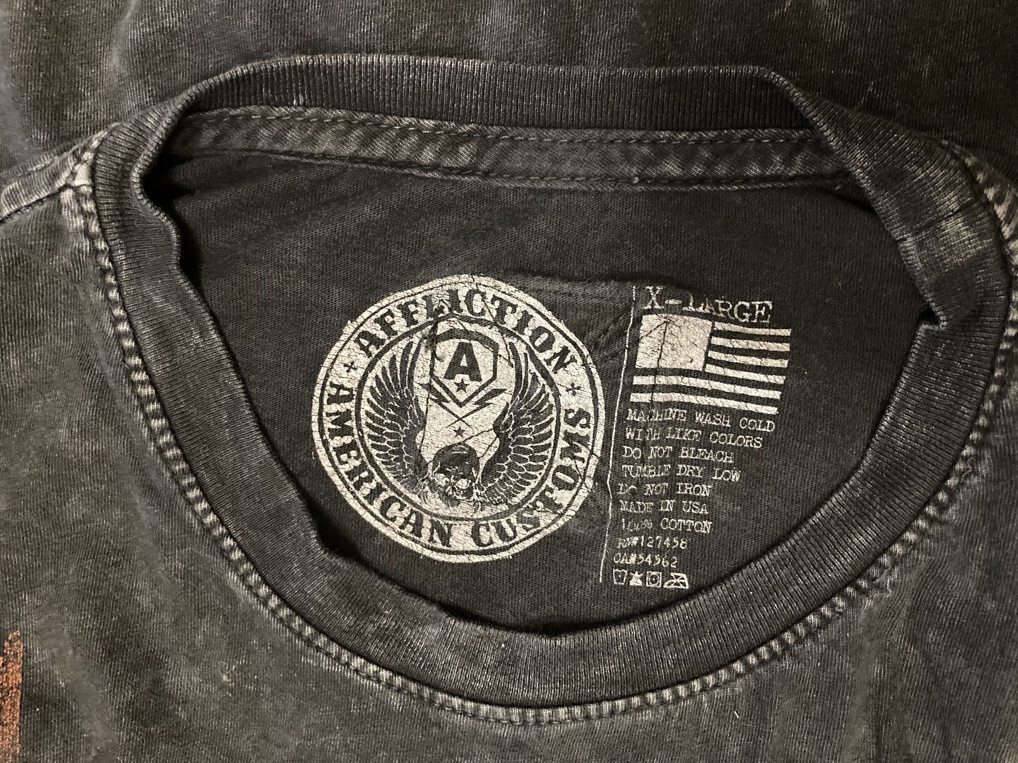 Affliction × Vintage Y2K Affliction American customs with patches Tee Size US L / EU 52-54 / 3 - 3 Thumbnail