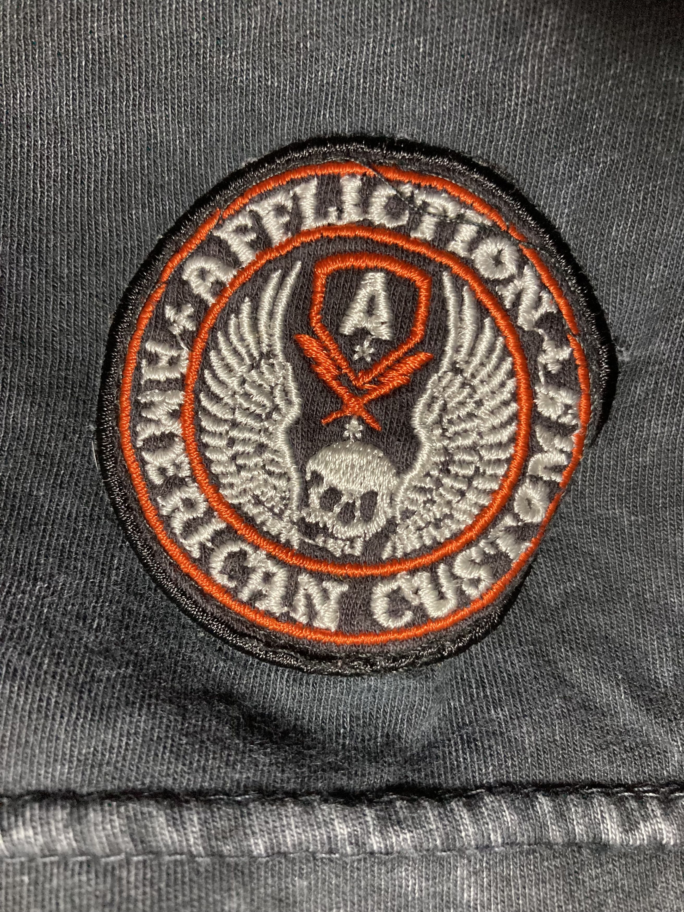 Affliction × Vintage Y2K Affliction American customs with patches Tee Size US L / EU 52-54 / 3 - 9 Thumbnail