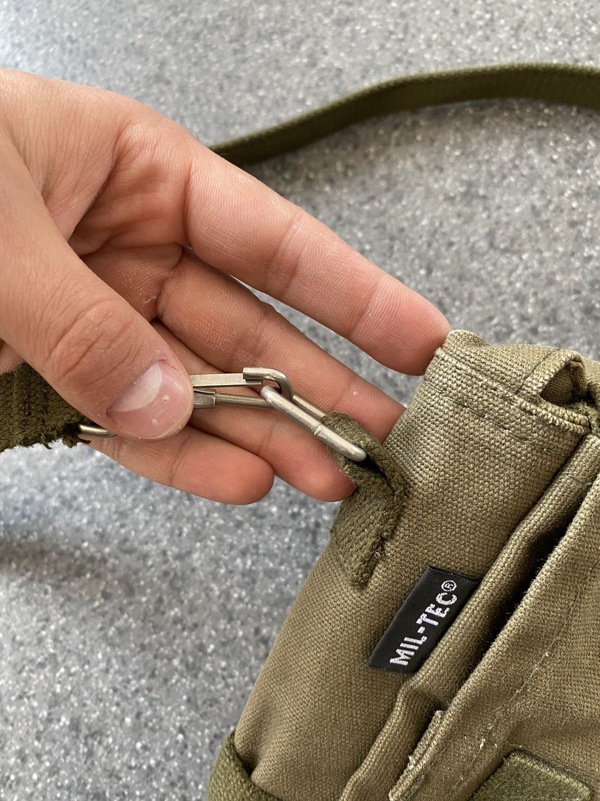 Vintage Vintage Military Style Messenger Olive Bag Size ONE SIZE - 3 Thumbnail