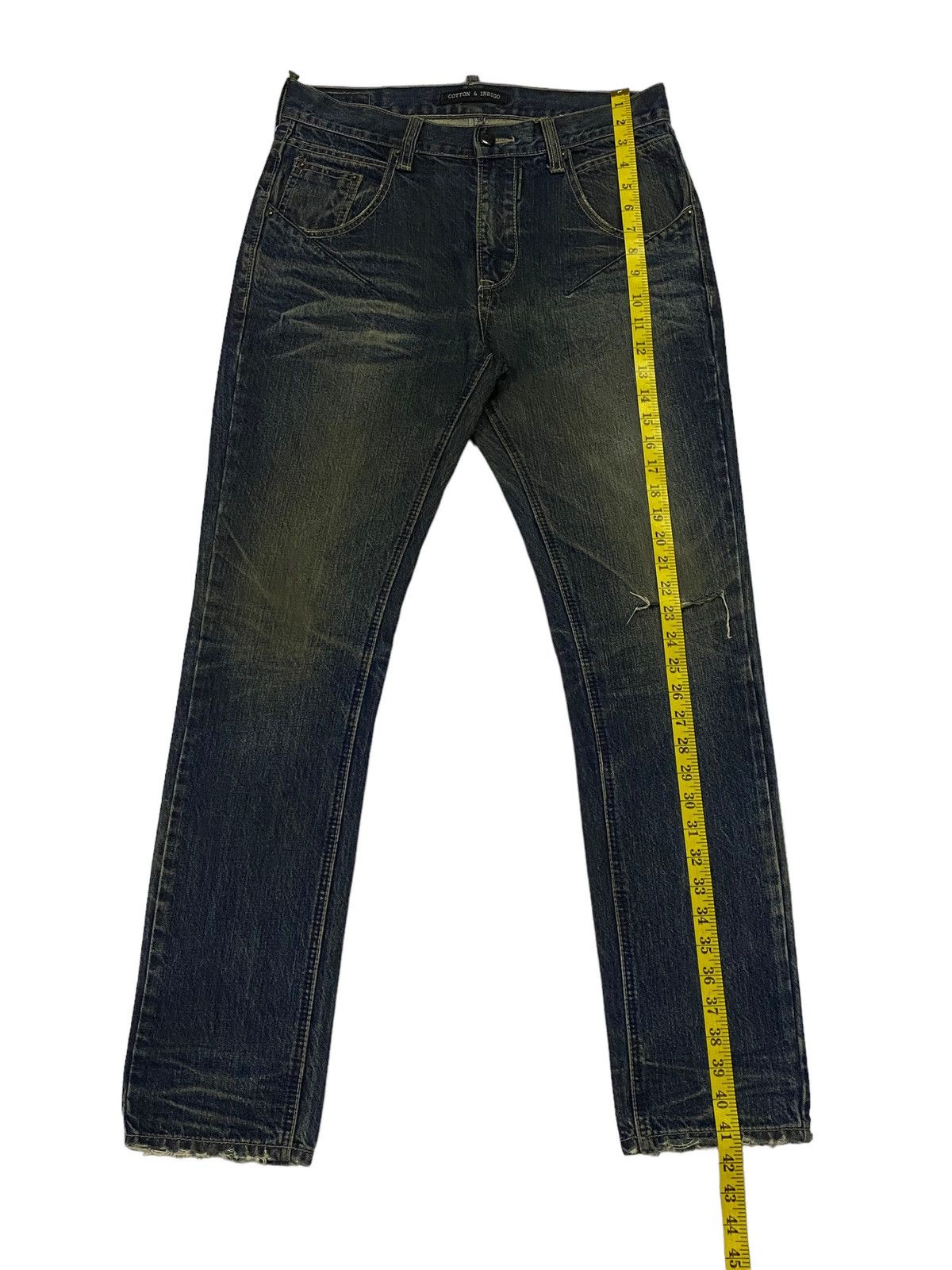 Japanese Brand × Undercover Costume X Undercover Ripped Distressed Denim Pants Size US 31 - 6 Thumbnail