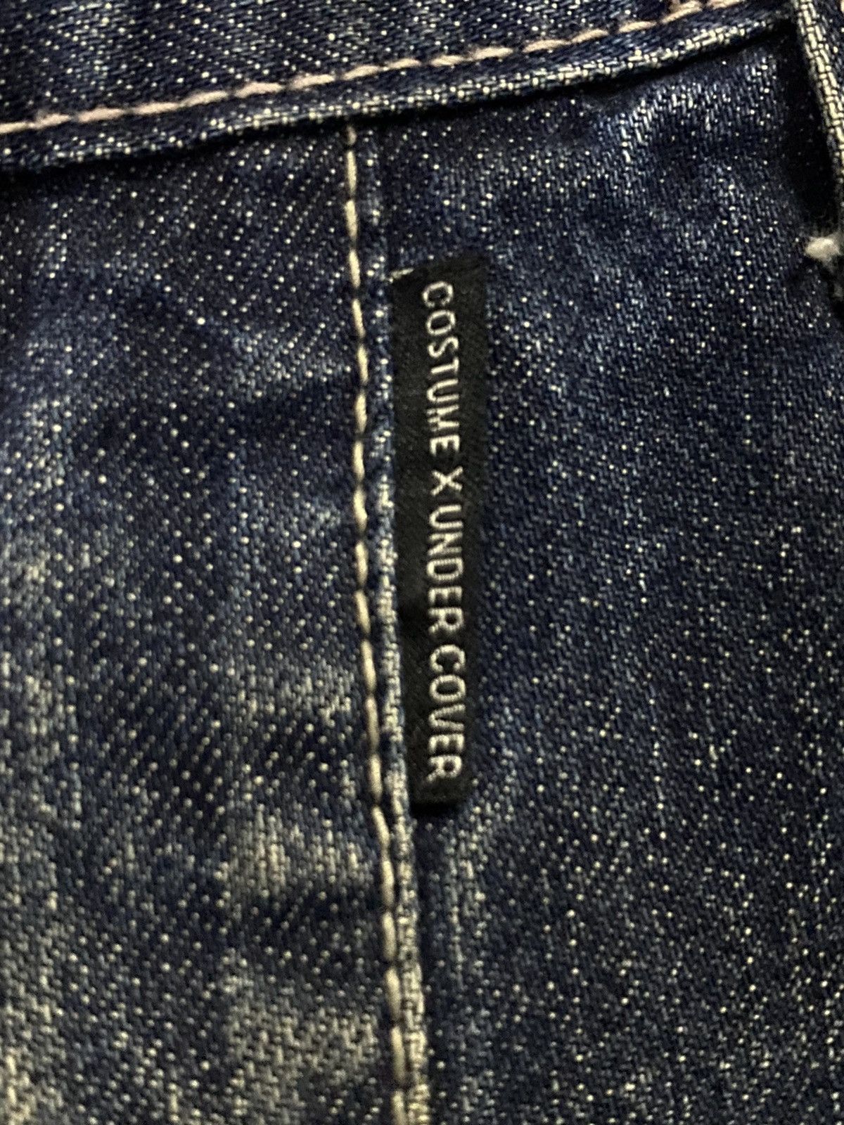 Japanese Brand × Undercover Costume X Undercover Ripped Distressed Denim Pants Size US 31 - 12 Thumbnail