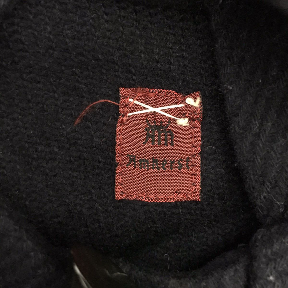 Japanese Brand AMHERST Japanese BrandBlack Leather Hoodie Duffle CoatJacket Size US M / EU 48-50 / 2 - 4 Thumbnail