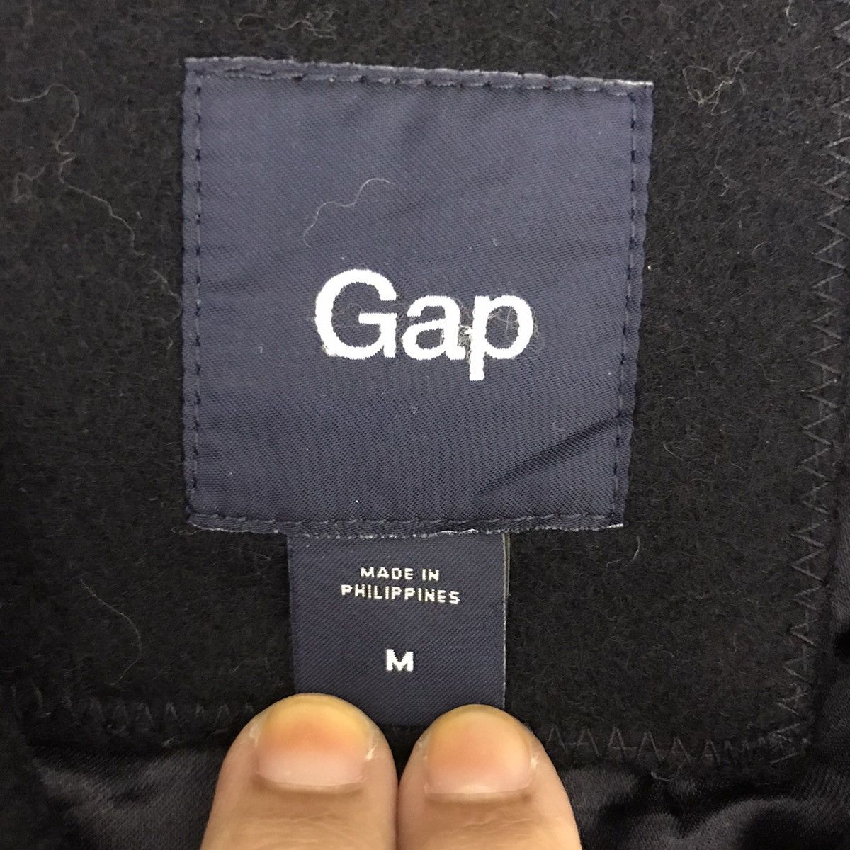 Gap GAP Blue Label JapaneseBrand Buttons WoolDuffle Coat Jacket Size US M / EU 48-50 / 2 - 4 Thumbnail