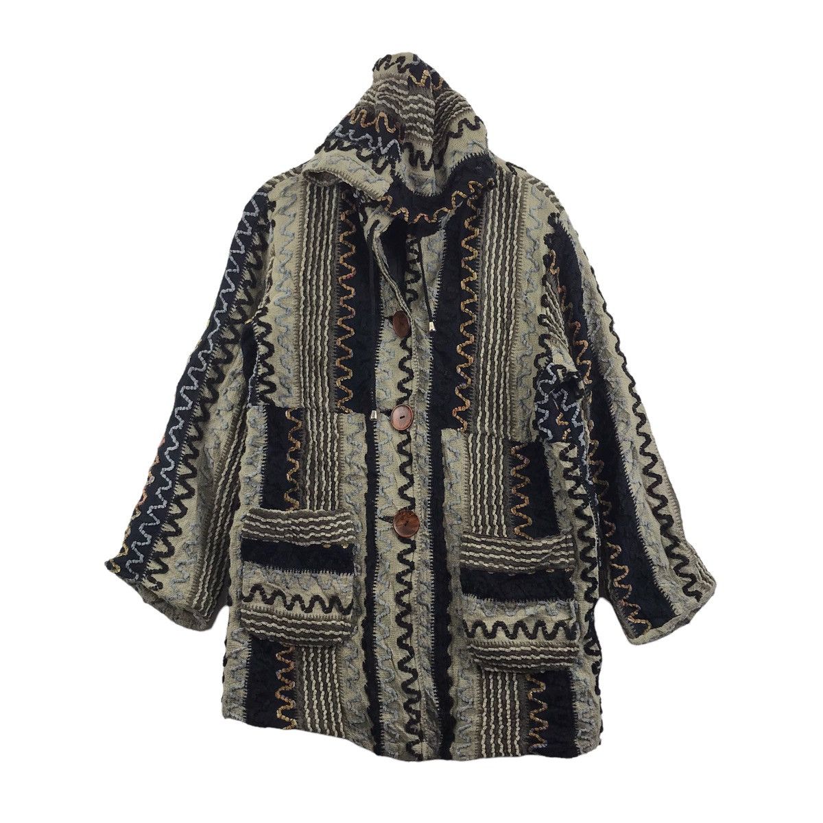 Japanese Brand JAPANESE BRAND Fancy Coogi Kapital Inspire Heavy Coat Jacket Size US M / EU 48-50 / 2 - 1 Thumbnail
