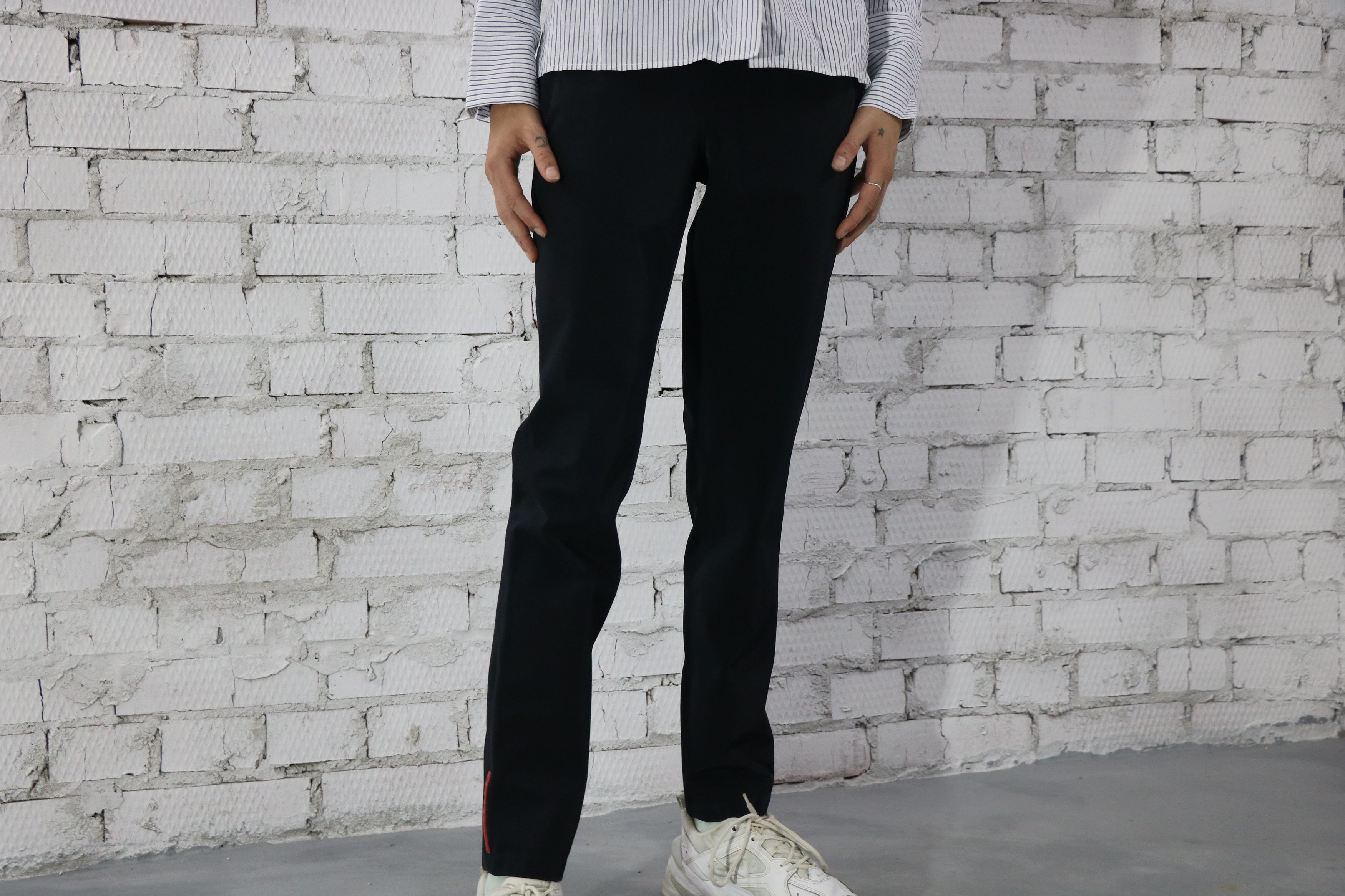 Prada s/s 1999 Nylon Pants Trousers Vintage 40 Womens