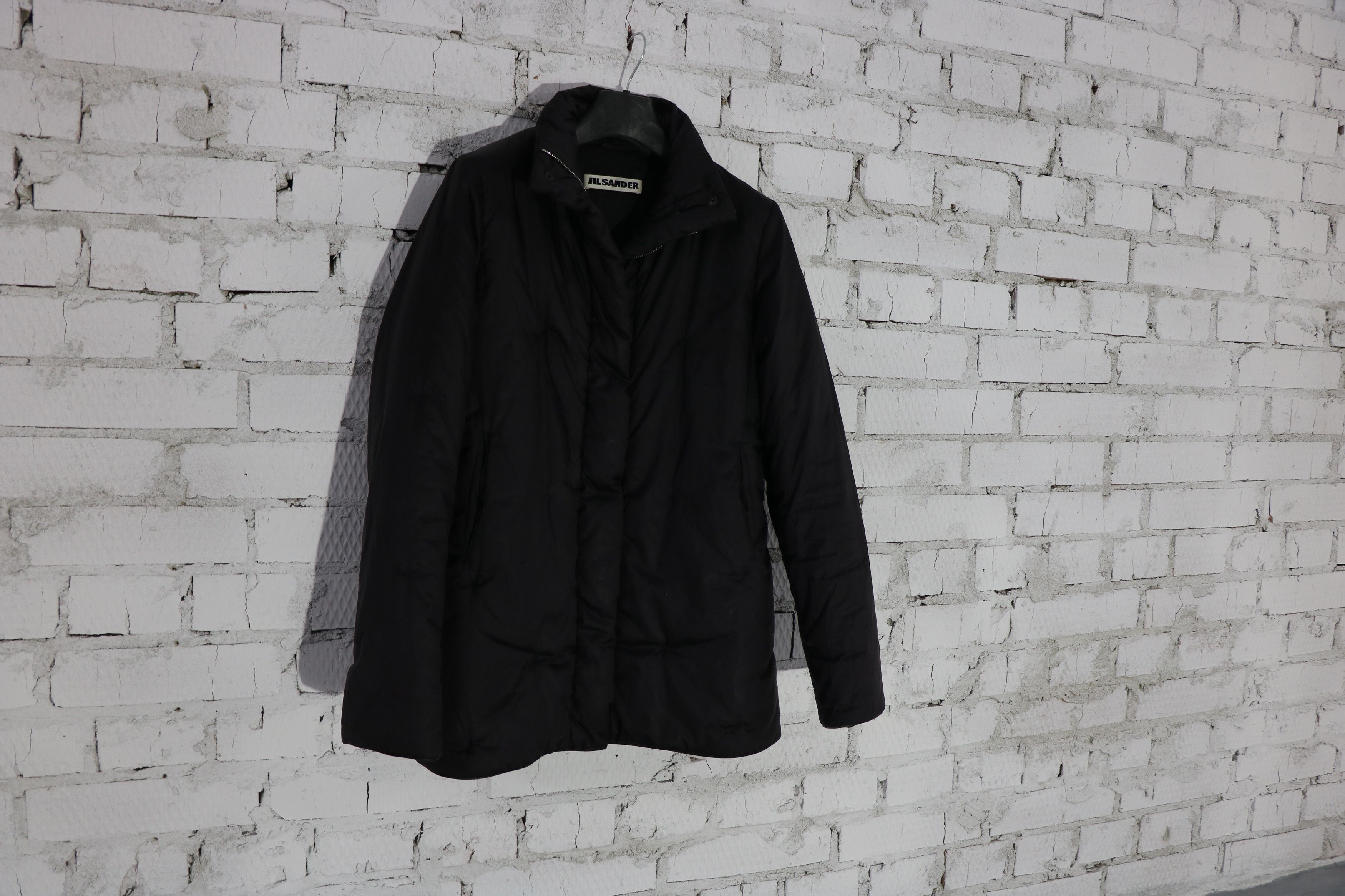 Jil Sander Black Gabardine Oversize Down Jacket | Grailed