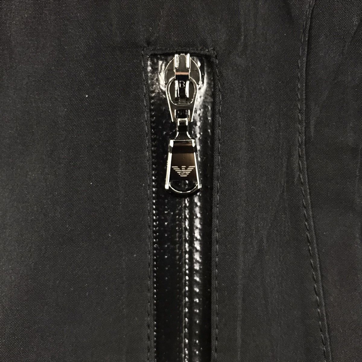 Emporio Armani EMPORIO ARMANI EA7 Full Zipper Black Hooded Jacket Size US M / EU 48-50 / 2 - 4 Thumbnail
