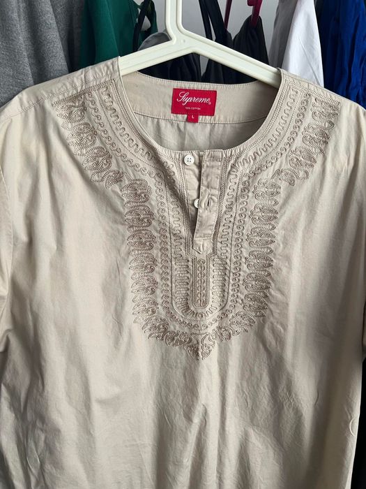 Supreme Supreme Kurta shirt (SS15) | Grailed