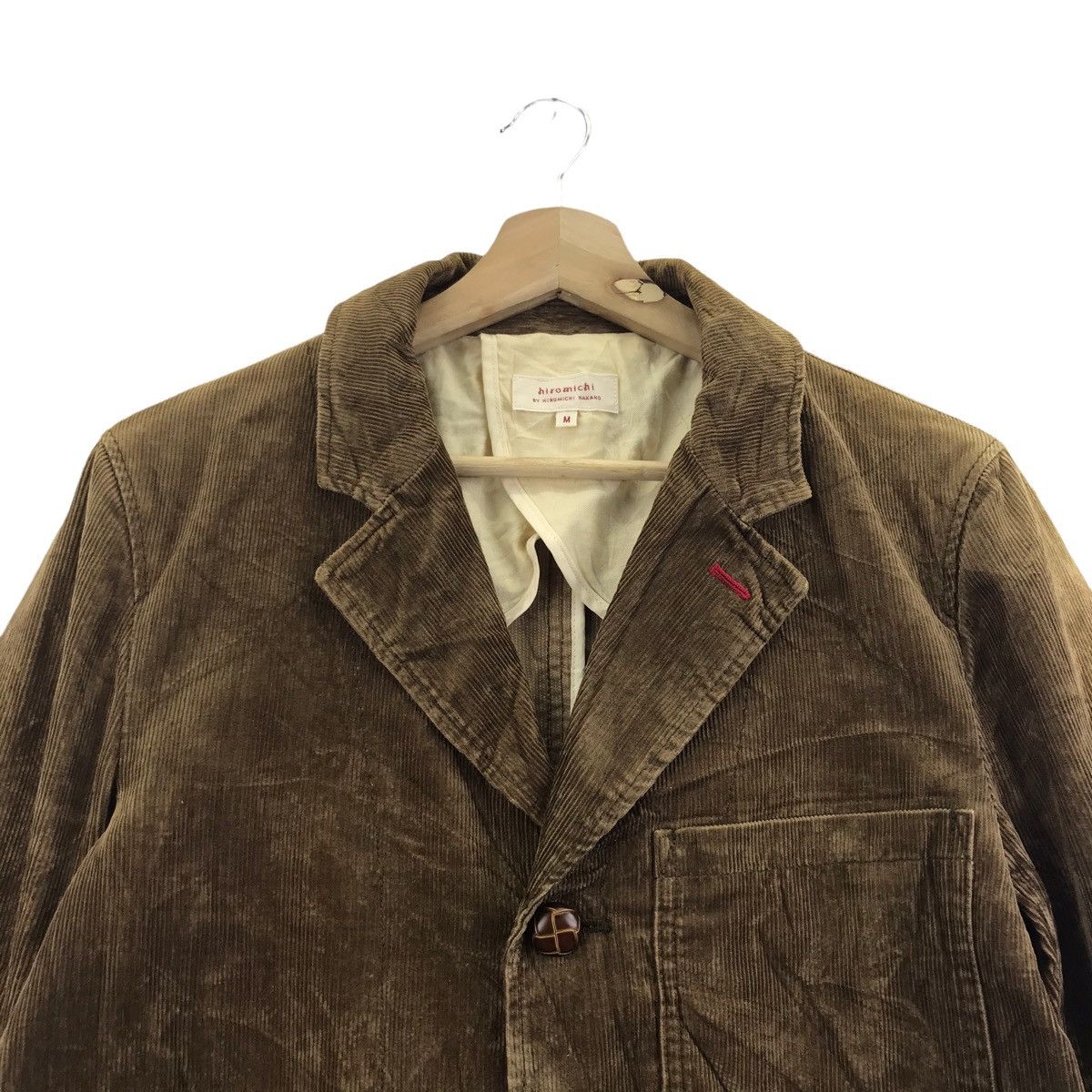 Japanese Brand HIROMICHI NAKANO Japanese Brand Corduroy Coat Jacket Size US M / EU 48-50 / 2 - 2 Thumbnail