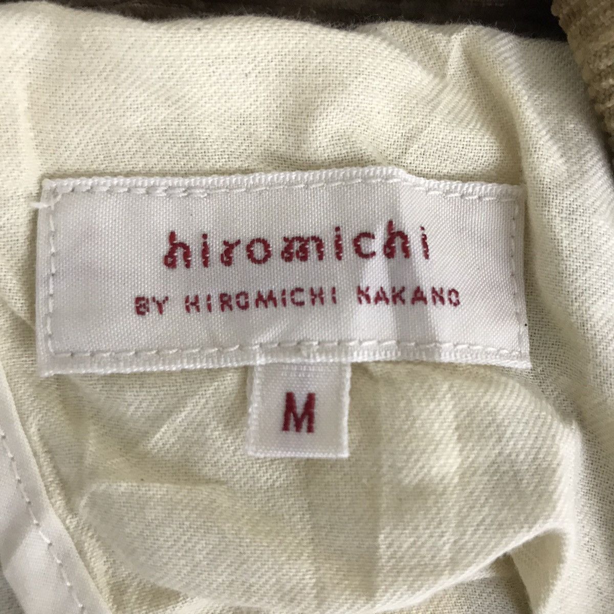 Japanese Brand HIROMICHI NAKANO Japanese Brand Corduroy Coat Jacket Size US M / EU 48-50 / 2 - 4 Thumbnail
