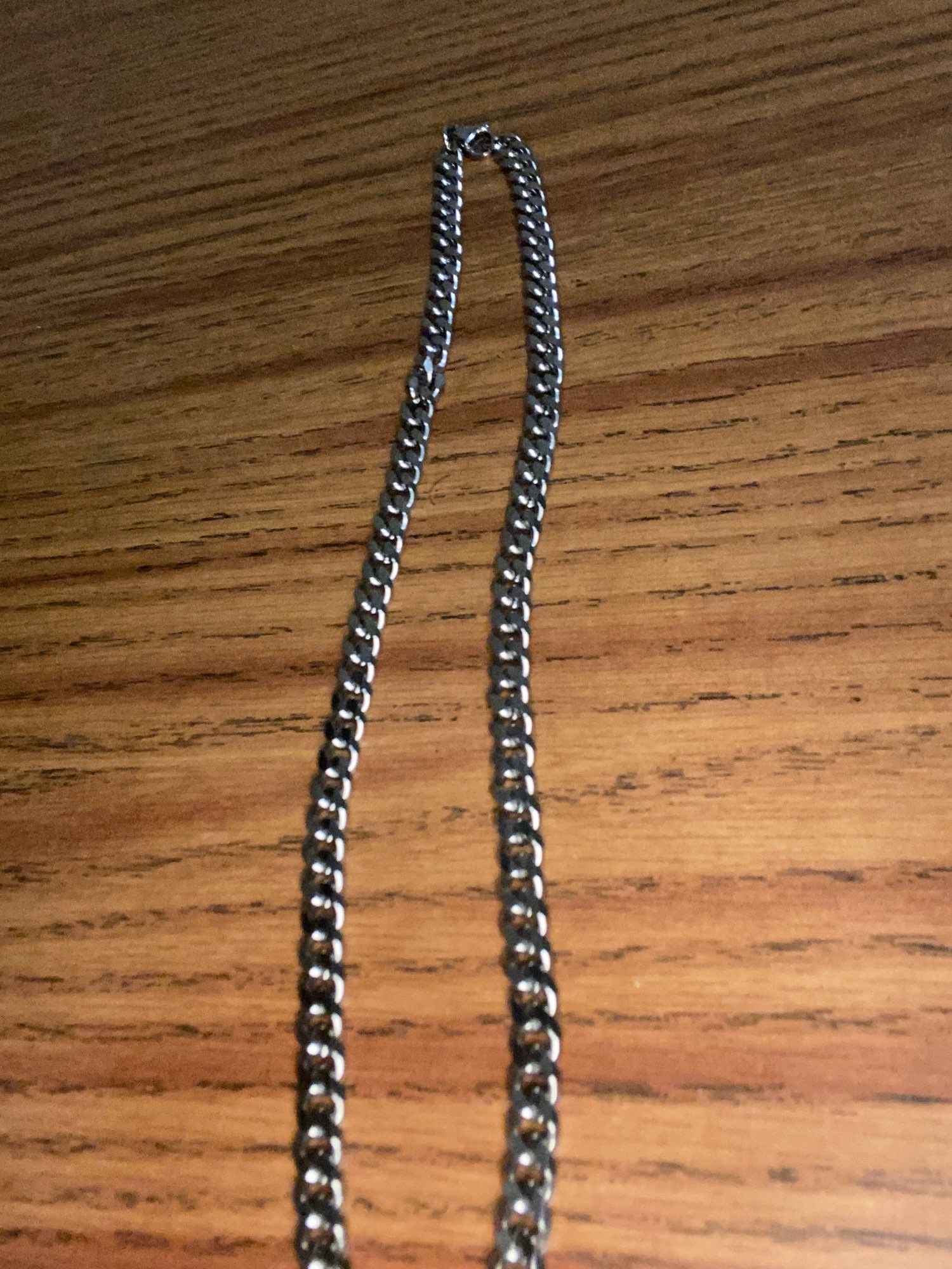 Other 7mm Silver Link Chain Size ONE SIZE - 2 Thumbnail