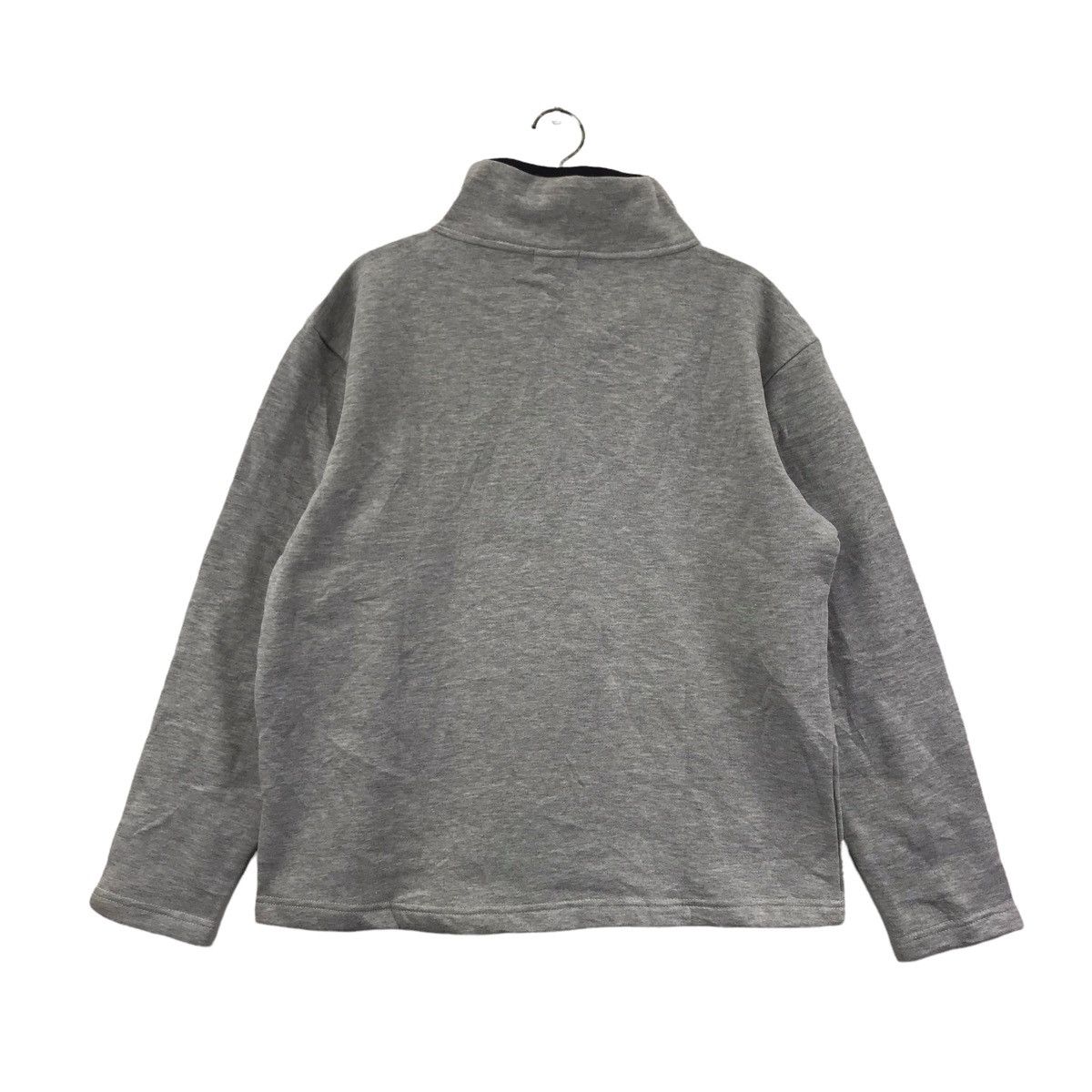Vintage POKKA COFFEE DRIVER Half Zipper Grey Sweatshirt Size US L / EU 52-54 / 3 - 8 Thumbnail