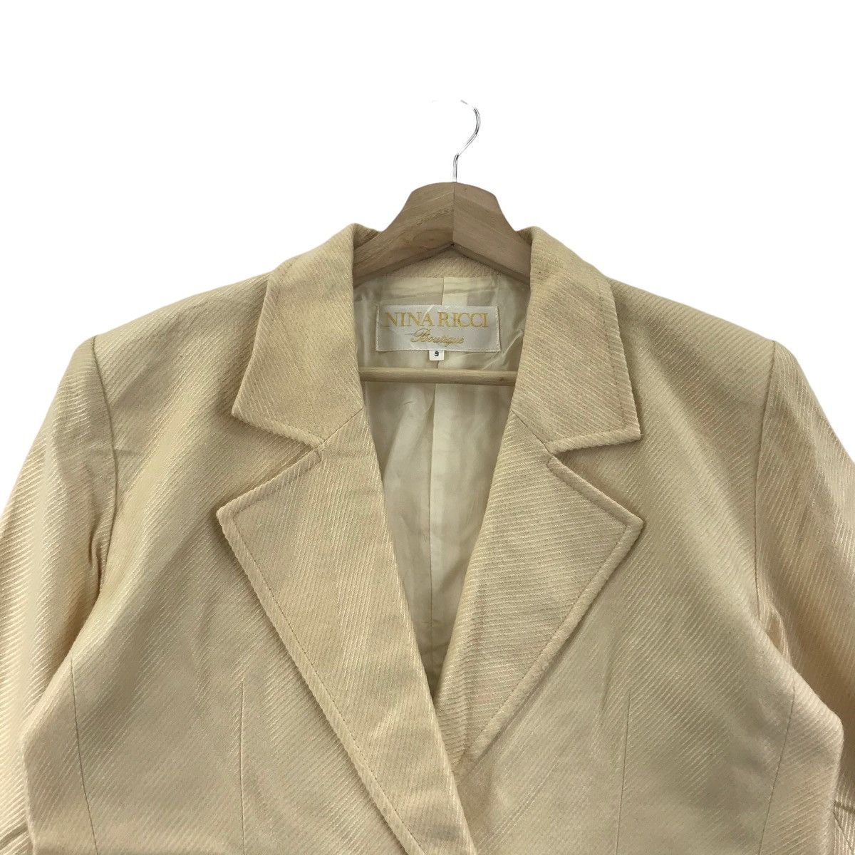 Nina Ricci NINA RICCI BOUTIQUE French Designer Blazer Coat Jacket Size ONE SIZE - 2 Thumbnail
