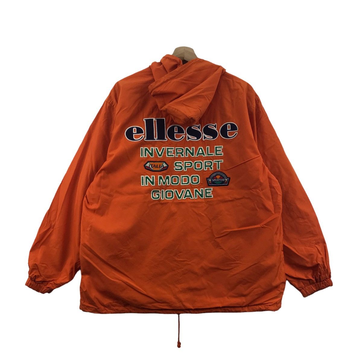 Ellesse ELLESSE INVERNALE SPORT Tennis Japanese Brand Hooded Jacket Size US L / EU 52-54 / 3 - 1 Thumbnail
