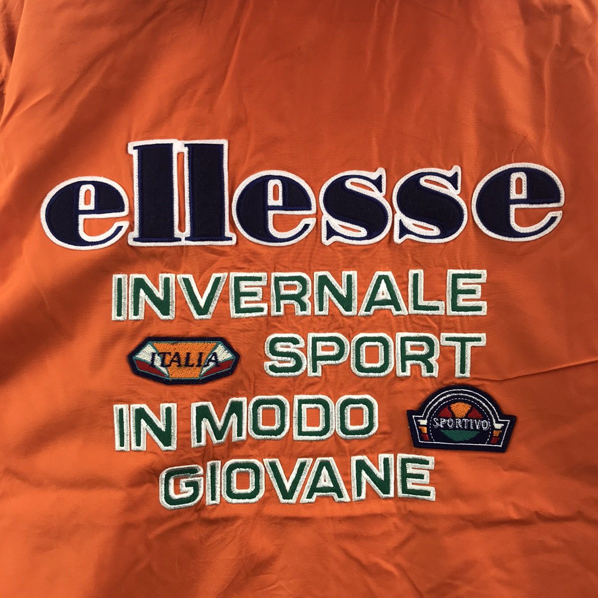 Ellesse ELLESSE INVERNALE SPORT Tennis Japanese Brand Hooded Jacket Size US L / EU 52-54 / 3 - 2 Thumbnail